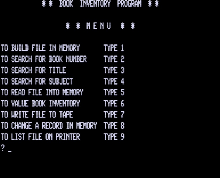 Screen shot